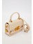 Krem Kemer Detaylı Omuz/el Çantası | Premium 930243 2