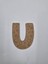 1 Adet Ahşap U Harfi Boyama Okul Dıy Etkinlik Aktivite Sanat 10 cm 1