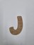 1 Adet Ahşap J Harfi Boyama Okul Dıy Etkinlik Aktivite Sanat 10 cm 1