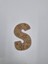 1 Adet Ahşap S Harfi Boyama Okul Dıy Etkinlik Aktivite Sanat 10 cm 1