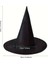 8 Adet Siyah Cadı Şapkası – Yetişkin &amp; Çocuk Kostüm Aksesuarı 2