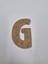 1 Adet Ahşap G Harfi Boyama Okul Dıy Etkinlik Aktivite Sanat 10 cm 1