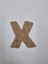 1 Adet Ahşap x Harfi Boyama Okul Dıy Etkinlik Aktivite Sanat 10 cm 1