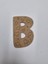 1 Adet Ahşap B Harfi Boyama Okul Dıy Etkinlik Aktivite Sanat 10 cm 1