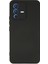 Vivo V23 5g Kılıf Nano Içi Kadife Silikon - Siyah 1
