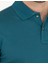 Erkek Yeşil Slim Fit Polo Yaka Merserize Tişört 50262665-VR055 6