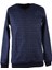 Bis Yaka Selanik Ringel Lacivert Erkek Sweatshirt 333 1