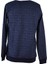 Bis Yaka Selanik Ringel Lacivert Erkek Sweatshirt 333 3