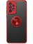 Samsung Galaxy A13 4g Kılıf Montreal Yüzüklü Silikon Kapak - Kırmızı 1