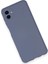 Samsung Galaxy A04 Kılıf Nano Içi Kadife Silikon - Gri 3