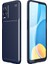 Oppo A54 4g Kılıf Auto Focus Karbon Kapak - Lacivert 1
