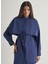 Hakim Yaka Düz Indigo Kadın Tunik M2MZ1030210242 2