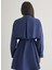 Hakim Yaka Düz Indigo Kadın Tunik M2MZ1030210242 4