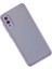 Samsung Galaxy A02 Kılıf Montreal Silikon Kapak - Mor 2