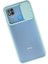 Xiaomi Redmi 9c Kılıf Palm Buzlu Kamera Sürgülü Silikon - Turkuaz 2