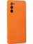 Samsung Galaxy S20 Fe Kılıf Nano Içi Kadife Silikon - Turuncu 2