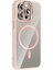 Joko Apple Iphone 14 Pro Max Remim Lensli Magsafe Standlı Kapak - Pembe 2