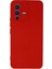 Vivo V23 5g Kılıf Nano Içi Kadife Silikon - Kırmızı 1