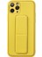 Iphone 11 Pro Kılıf Coco Deri Standlı Kapak - Sarı 1