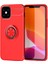 Iphone 12 Mini Kılıf Range Yüzüklü Silikon - Kırmızı 1