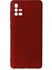 Samsung Galaxy A71 Kılıf First Silikon - Bordo 1