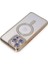 Iphone 14 Pro Max Kılıf Joke Simli Magneticsafe Kılıf - Gold 2
