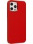 Iphone 12 Pro Max Kılıf Asya Deri Silikon - Kırmızı 2