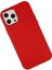 Iphone 12 Pro Max Kılıf Asya Deri Silikon - Kırmızı 3