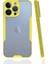 Iphone 13 Pro Max Kılıf Platin Silikon - Sarı 1