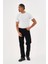 Jeans Erkek Siyah Baggy Kesim Esnek Likralı Gabardin Pantolon 6