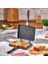 Çift Taraflı Ocak Üstü Döküm Tost Makinesi, Granit Efektli Yanmaz Yapışmaz Sandviç ve Tost Tavası - Hamburger, Omlet ve Aperatifler Için Ideal | Ergonomik Saplı Kolay Temizlenebilir Grill Tava 2