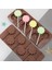 Siliko World Silikon Lolipop Kalıbı Çikolata Kalıbı Silikon Kalıp, Kahverengi 1