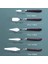 Renovon Palet Bıçağı 5 Parça Paslanmaz Çelik Spatula Seti, Kil Hamuru Pasta Krema Yağlıboya Için Ahşap Saplı Süsleme Şekil Verme ve Kazıma, Boya Araçları,mutfakta ve Diğer Hobi ve El Sanatları Için 3