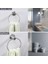 Yapışkanlı Havlu Halkası, Deliksiz Montaj, Paslanmaz Çelik Yapı, Şık ve Modern Tasarım, Mutfak ve Banyo Için Pratik Havlu Askısı 1