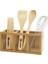 Bambu Tezgah Üstü 3&apos;lü Kaşıklık Bıçaklık I Tezgah Üstü Dekoratif Kaşıklık 3 Bölmeli I 26X13CM 3