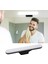 30CM Mıknatıslı Kablosuz LED Lamba – USB Şarjlı, 5W 32 Led, Dokunmatik Renk Değişimi, 6500K-4000K-3200K, Işıldak Aplik Makyaj Tıraş Mutfak Dolap Işığı Hero LED (Siyah) 2