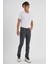 Erkek Regular Fit Rahat Kesim Esnek Likralı Örme Jeans 5