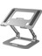 Npo NVR-5035 Açı Ayarlı Ergonomik Özel 17" Masaüstü Notebook Stand Gümüş Gri 1