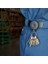 Original Retractable Key Holder Keychain With A Front, Steel Belt Clip, And Split Ring 1