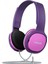SHK2000 Kablolu Kulak Üstü Çocuk Kulaklığı Pembe/mor 3