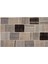 Lima Gri Krem Patchwork Halı 120X180 3