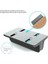 Idock N17 Dikey Genişliği Ayarlı Laptop Standı Space Gray 2