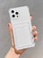 Apple iPhone 12 Pro Uyumlu Kartlıklı Kılıf Kamera Korumalı Anti Şok Şeffaf Kapak 1