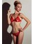 Kırmızı Dantelli Fantazi Sütyen ve G-String Takım TM2048 1