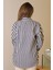 Uzun Kollu Çizgili Laci Kadın Gömlek 7844-2Y5 4