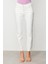 Ekol Beş Cepli Boru Paça Ekru Kadın Pantolon 2042-2Y5 3