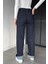 Kadın Yüksek Bel Palazzo Jean Kot Pantolon P-00018894 3