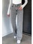 Kadın Yüksek Bel Jean Kot Pantolon P-00019441 2