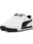 Roma Beyaz-Siyah Hakiki ve Sentetik Deri Unisex Sneaker Spor Ayakkabı 39686801 3