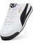 Roma Beyaz-Siyah Hakiki ve Sentetik Deri Unisex Sneaker Spor Ayakkabı 39686801 5